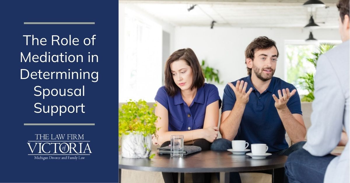 The Role of Mediation in Determining Spousal Support